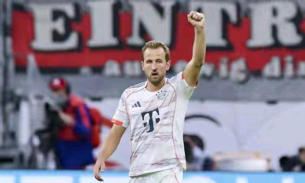 凯恩梅开二度，拜仁3-0客胜法兰克福 本赛季18球3助攻